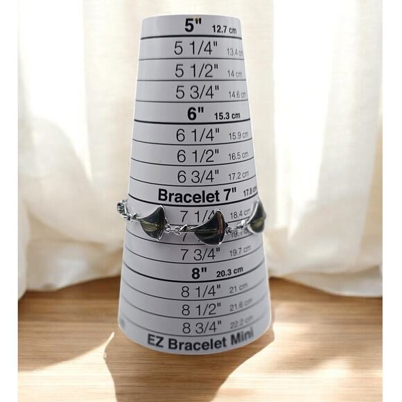 Shell Abalone Inlay Sailboat Silver Bracelet - Picture 5 of 6